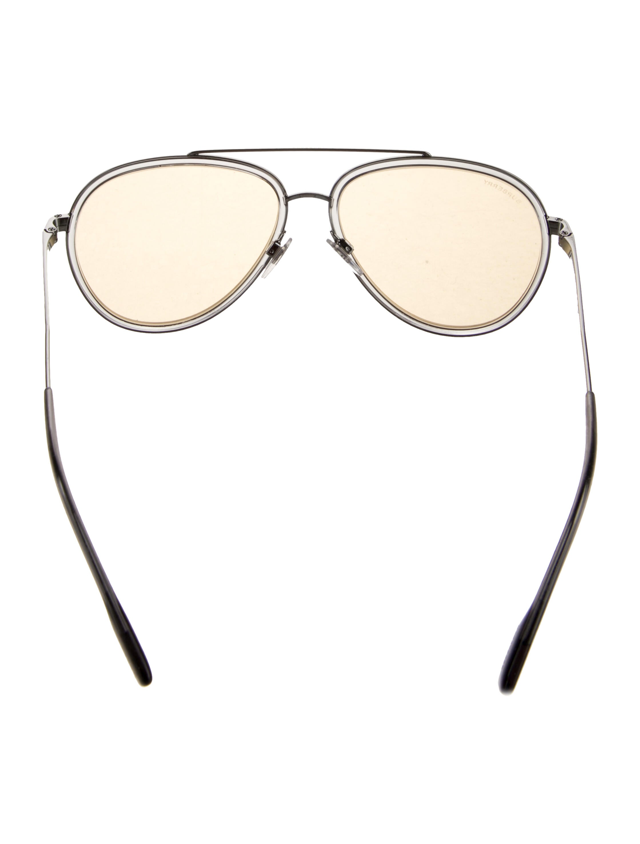 Burberry Aviator Tinted Sunglasses