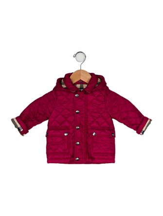 Burberry Solid Quilted Jacket