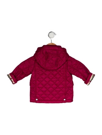 Burberry Solid Quilted Jacket