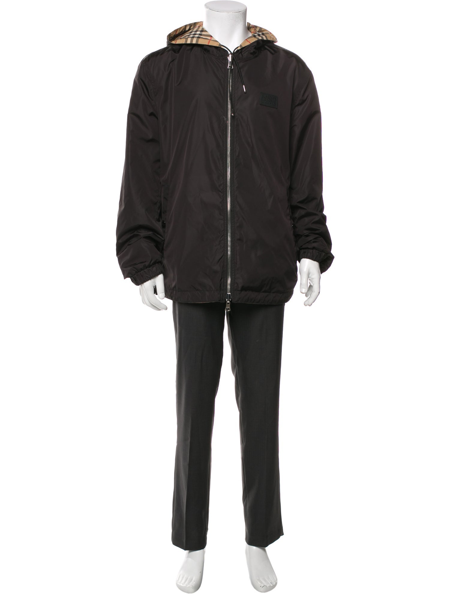 Burberry House Check Pattern Parka