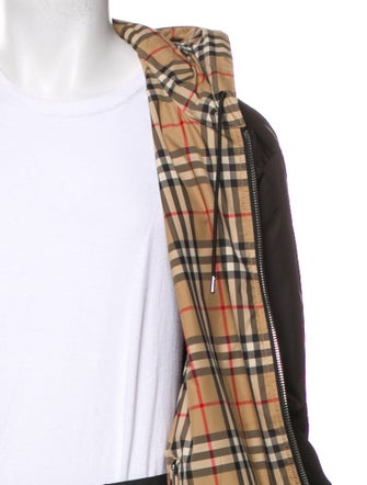 Burberry House Check Pattern Parka