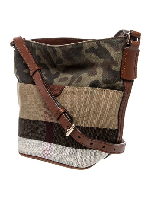 Burberry Exploded Check Messenger Bag