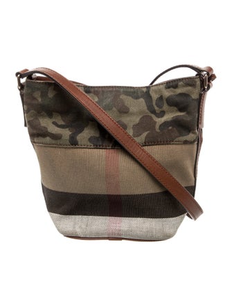 Burberry Exploded Check Messenger Bag