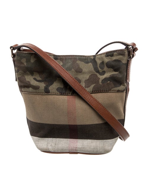 Burberry Exploded Check Messenger Bag