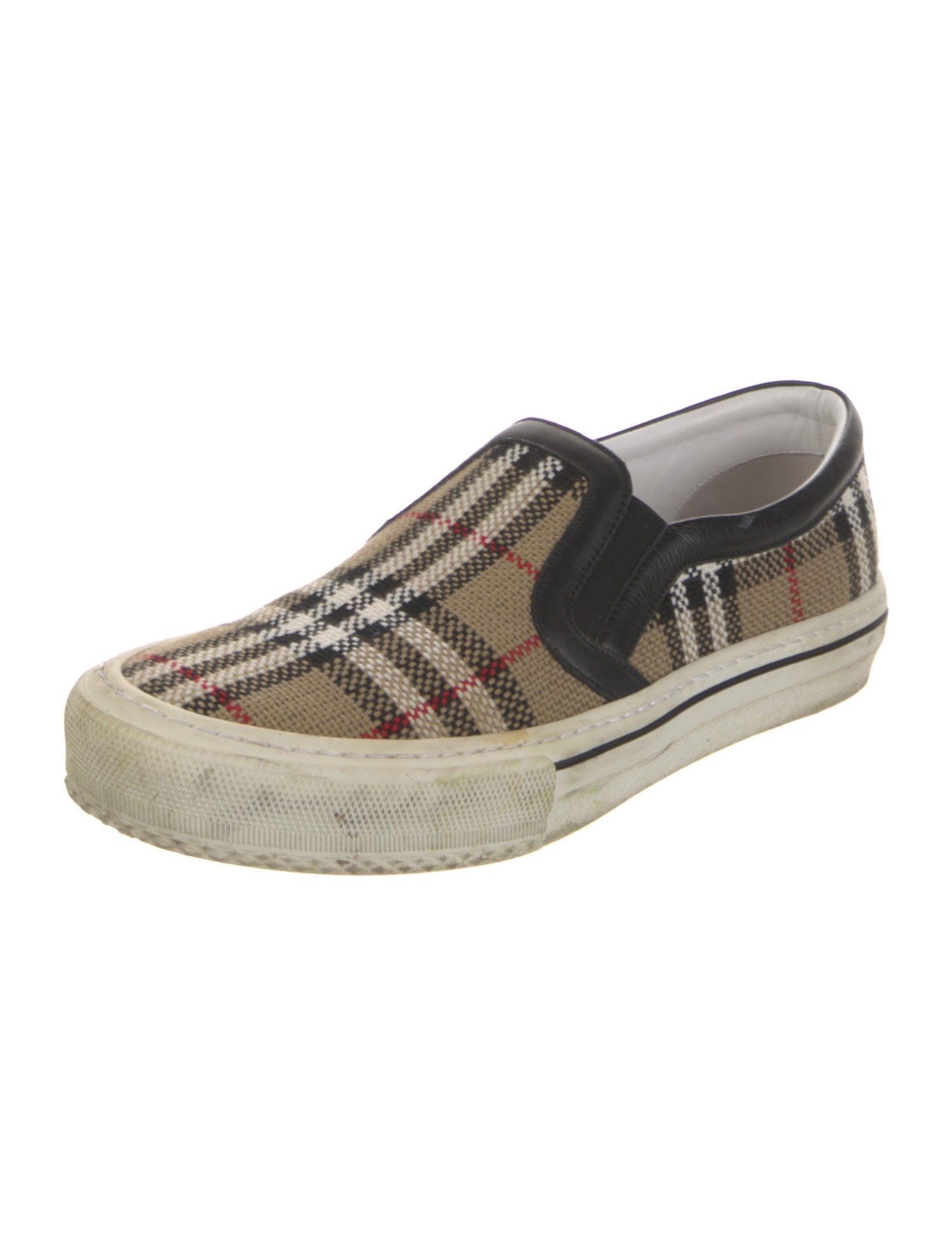 Burberry Canvas Printed Sneakers