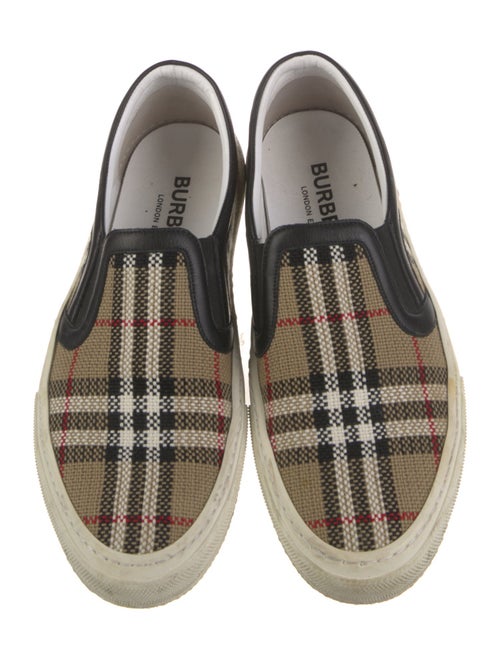 Burberry Canvas Printed Sneakers
