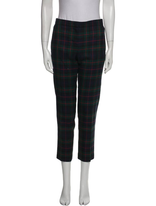 Burberry Virgin Wool Straight Leg Pants