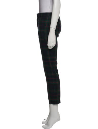 Burberry Virgin Wool Straight Leg Pants