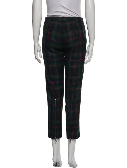 Burberry Virgin Wool Straight Leg Pants