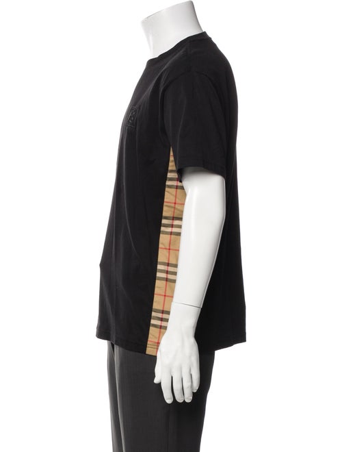 Burberry House Check Pattern Crew Neck T-Shirt