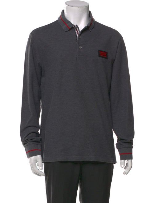 Burberry Nova Check Pattern Collar Polo Shirt