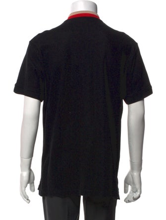 Burberry TB Monogram Crew Neck Polo Shirt