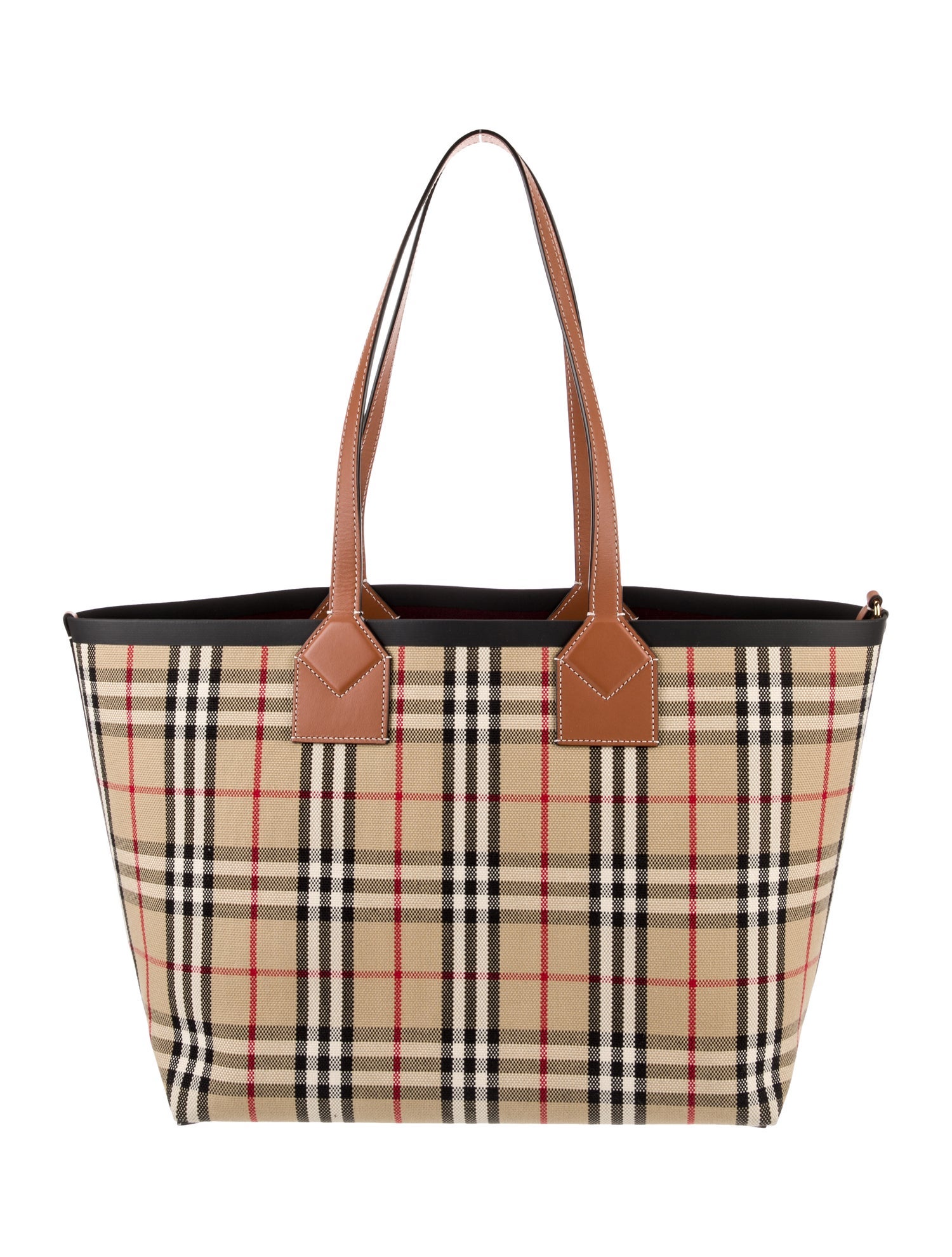 Burberry Vintage Check London Tote Medium
