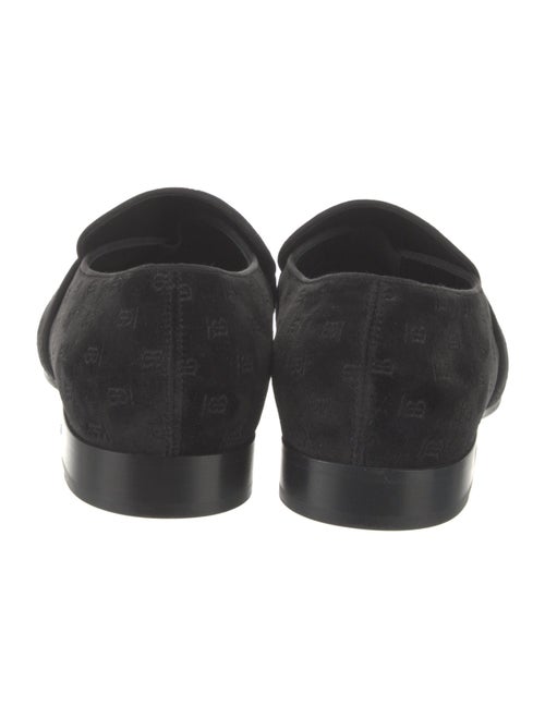 Burberry Velvet Dress Loafers