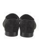 Burberry Velvet Dress Loafers