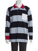 Burberry Exploded Check Pattern Crew Neck Polo Shirt