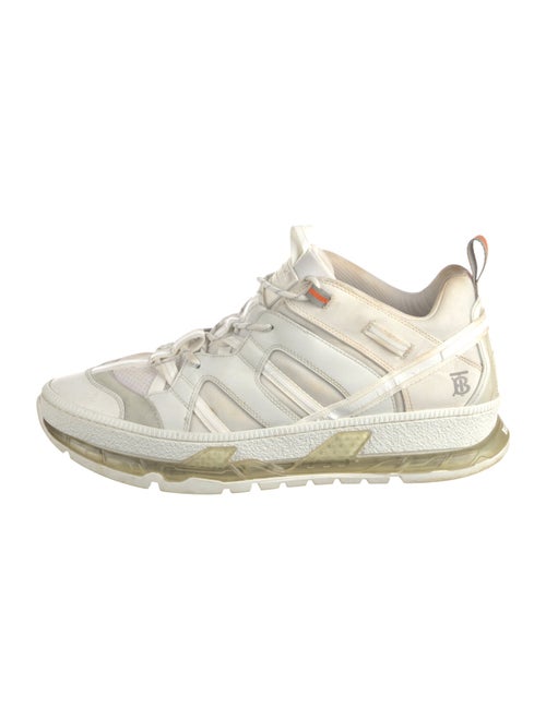 Burberry Leather Printed Sneakers