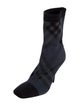 Burberry Plaid Print Sock Boots