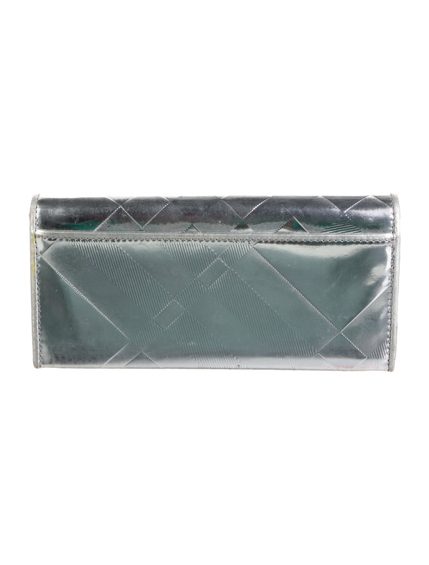Burberry Prorsum Patent Leather Continental Wallet
