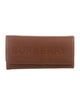 Burberry Leather Continental Wallet