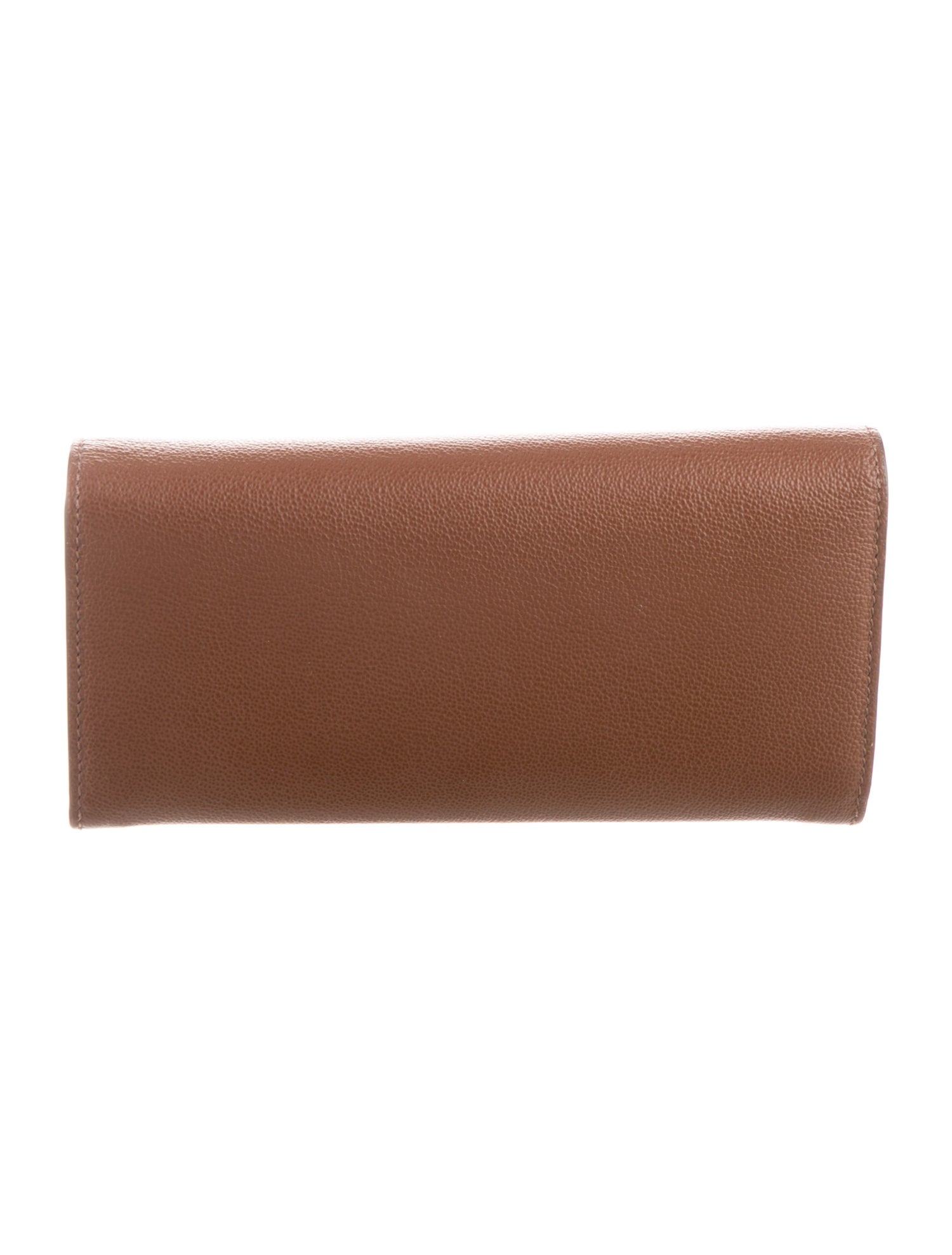 Burberry Leather Continental Wallet