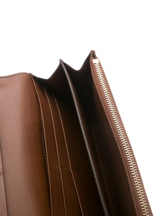 Burberry Leather Continental Wallet