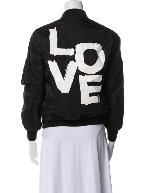 Burberry Nylon Bomber Jacket