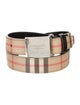 Burberry George 35MM House Check Pattern Belt
