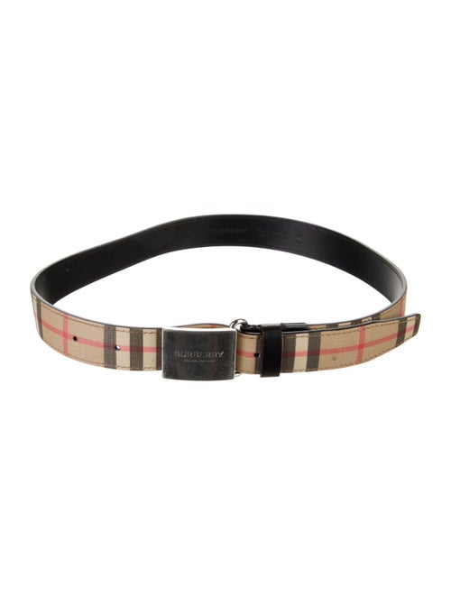 Burberry George 35MM House Check Pattern Belt