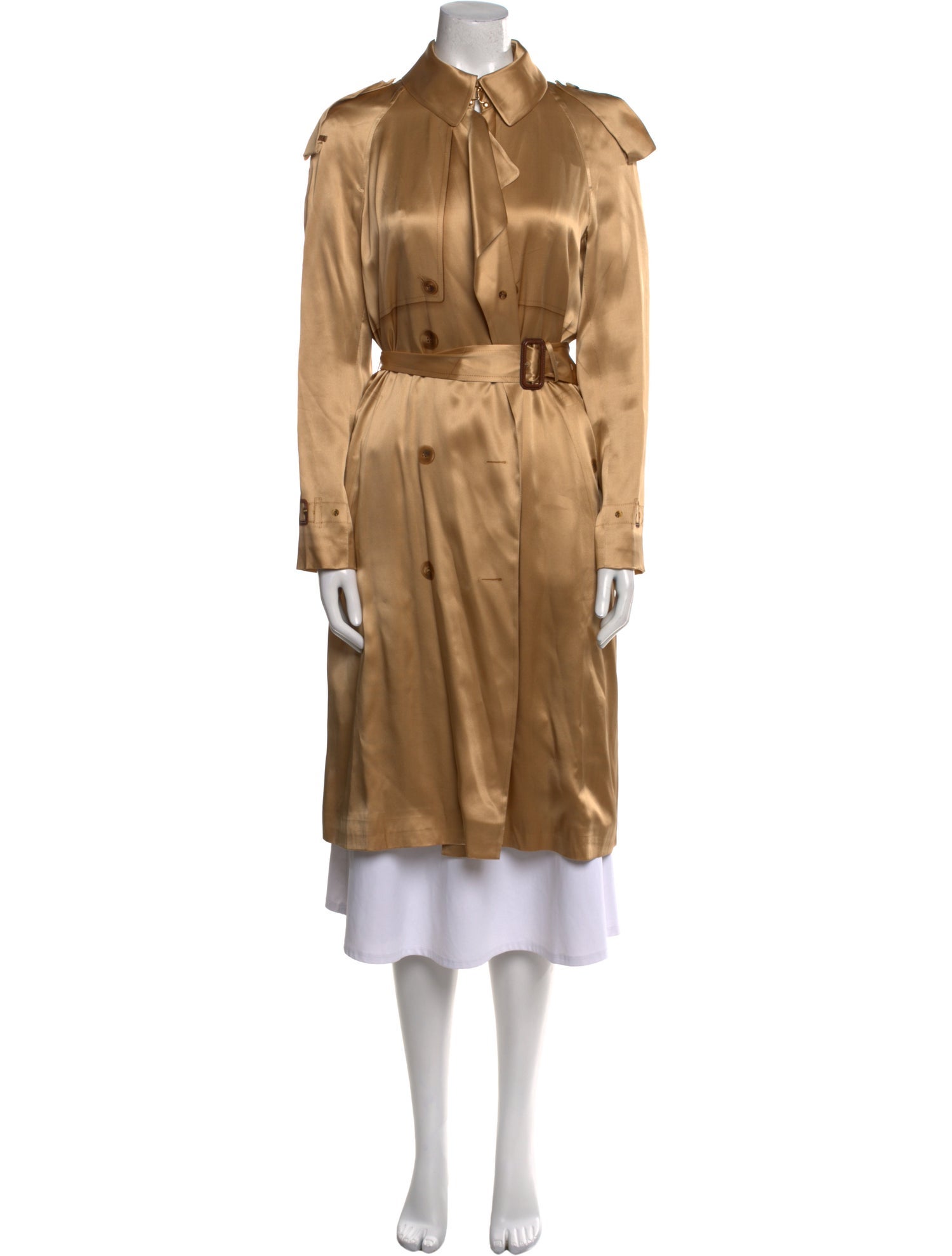 Burberry Silk Utility Jacket