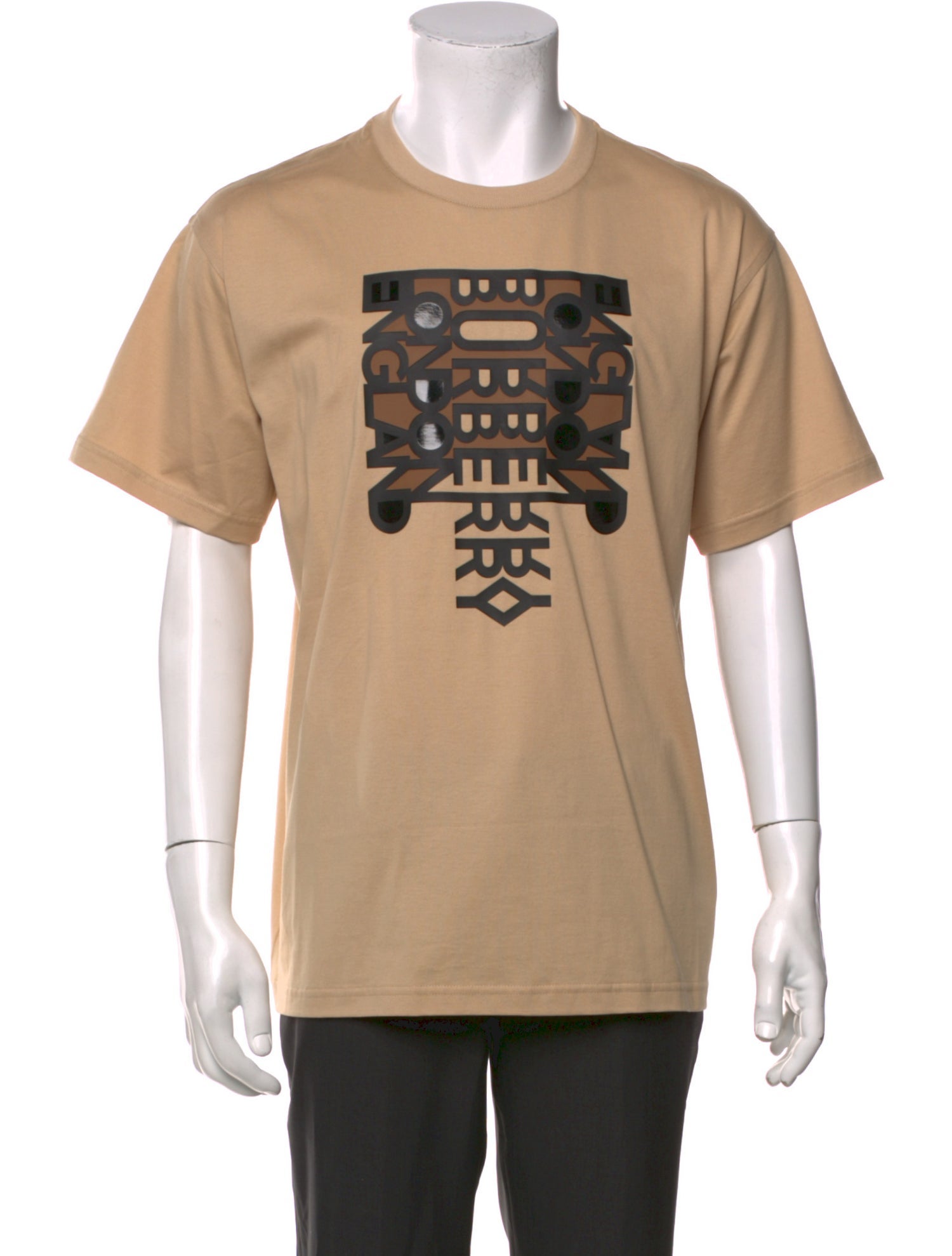 Burberry Graphic Print Crew Neck T-Shirt w/ Tags