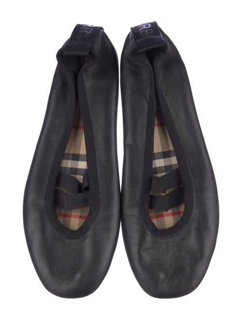 Burberry Leather Ballet Flats
