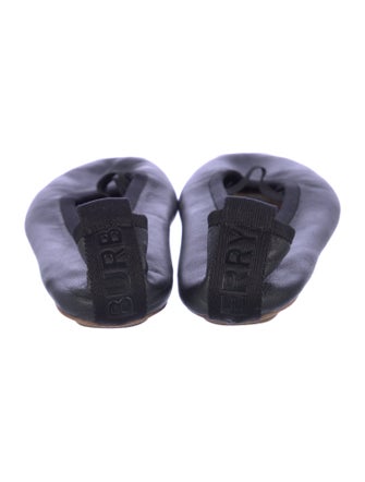 Burberry Leather Ballet Flats