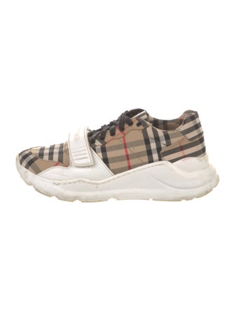 Burberry Canvas Printed Chunky Sneakers