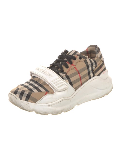 Burberry Canvas Printed Chunky Sneakers