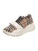 Burberry Canvas Printed Chunky Sneakers