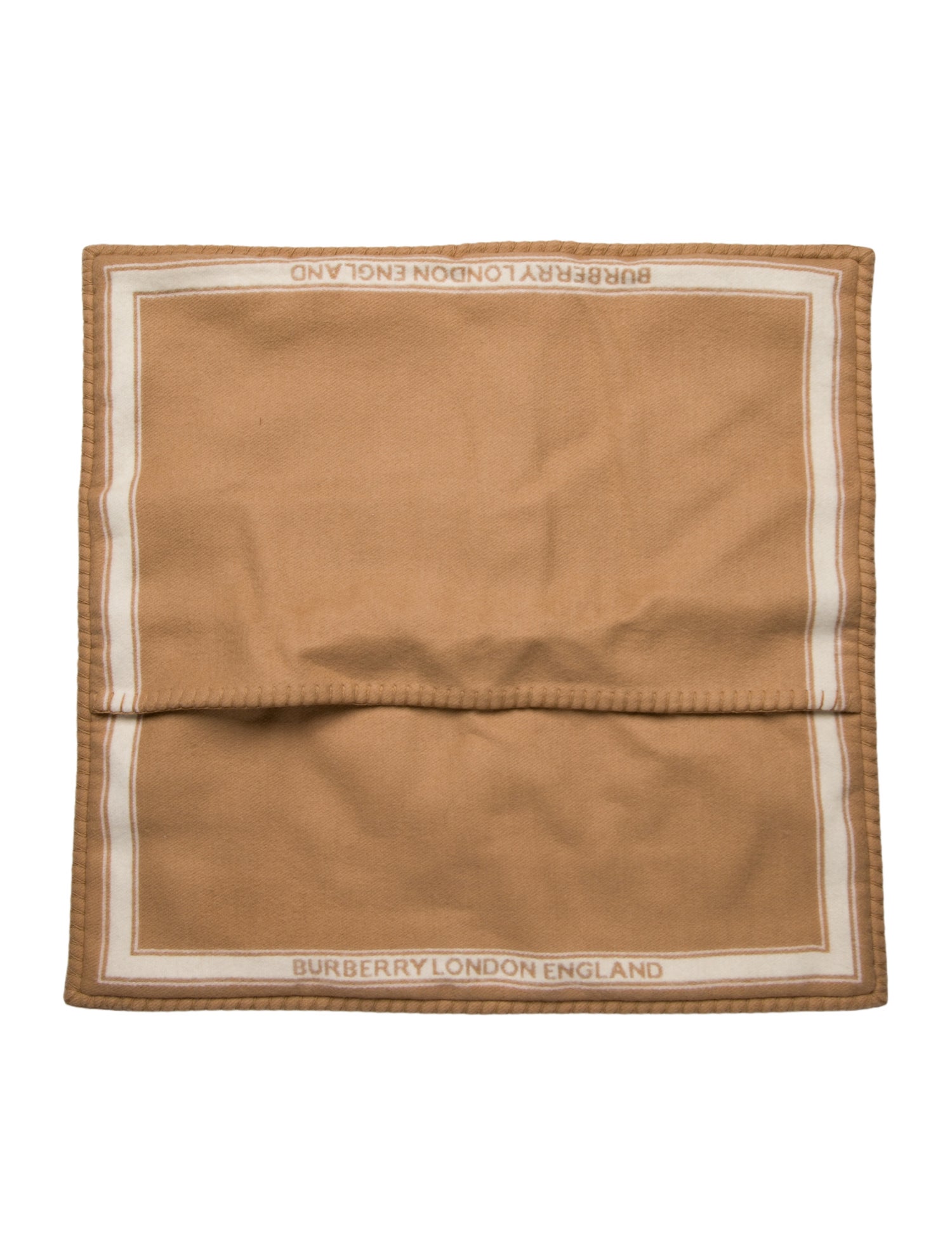 Burberry Clock Throw Pillow Cover w/ Tags