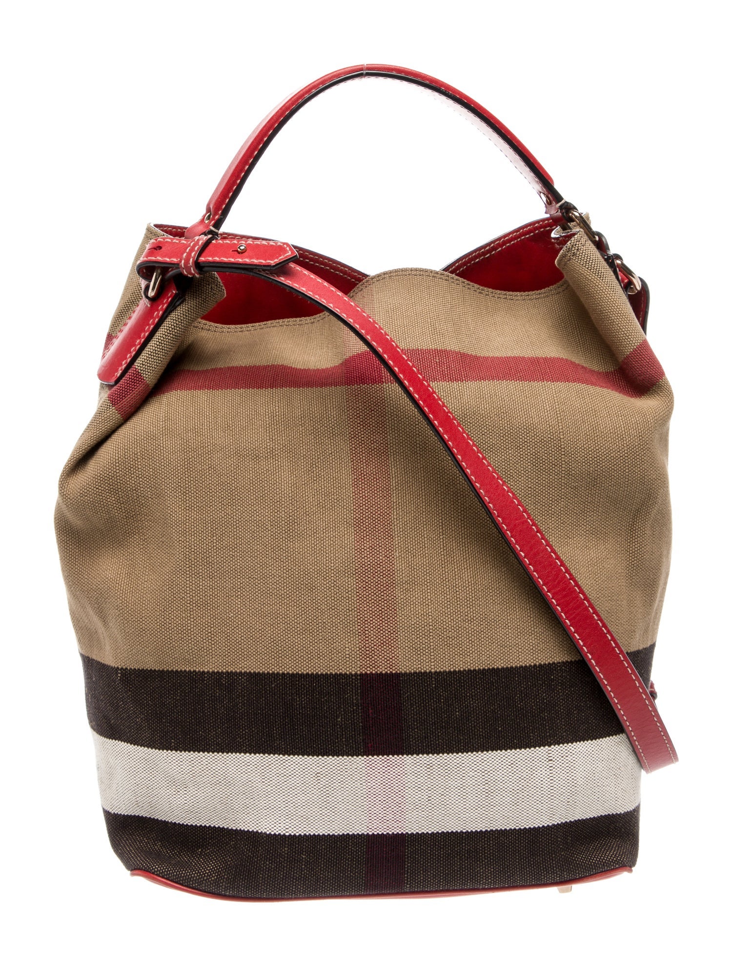 Burberry House Check Bucket Bag