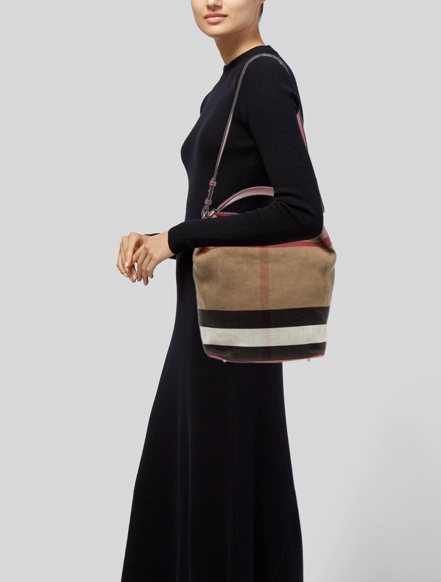 Burberry House Check Bucket Bag