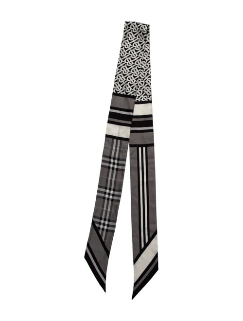 Burberry Silk Striped Scarf
