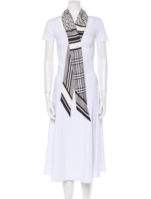 Burberry Silk Striped Scarf
