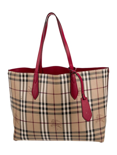 Burberry Haymarket Check Tote