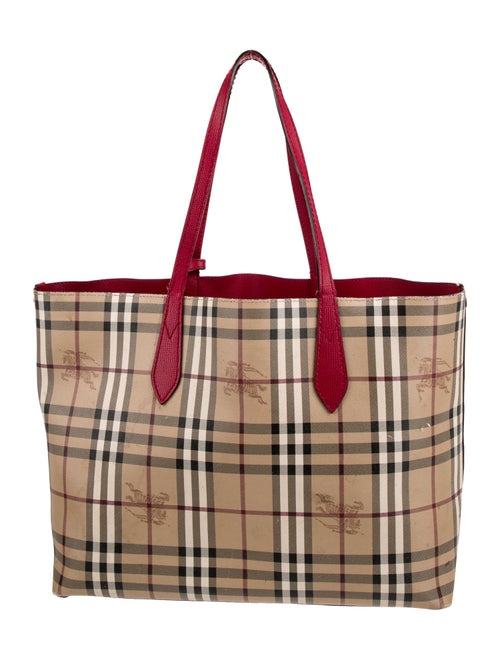 Burberry Haymarket Check Tote