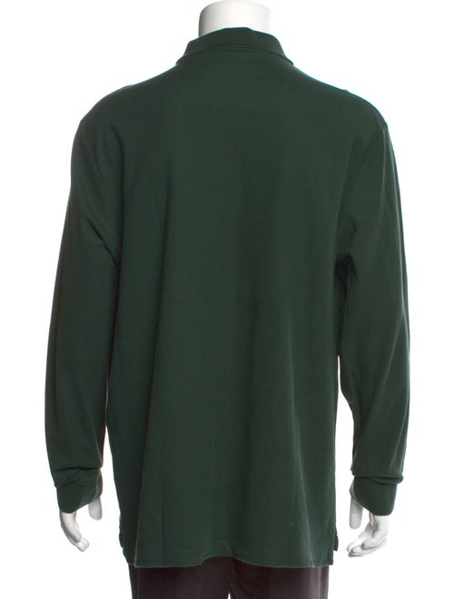 Burberry Collar Long Sleeve Polo Shirt