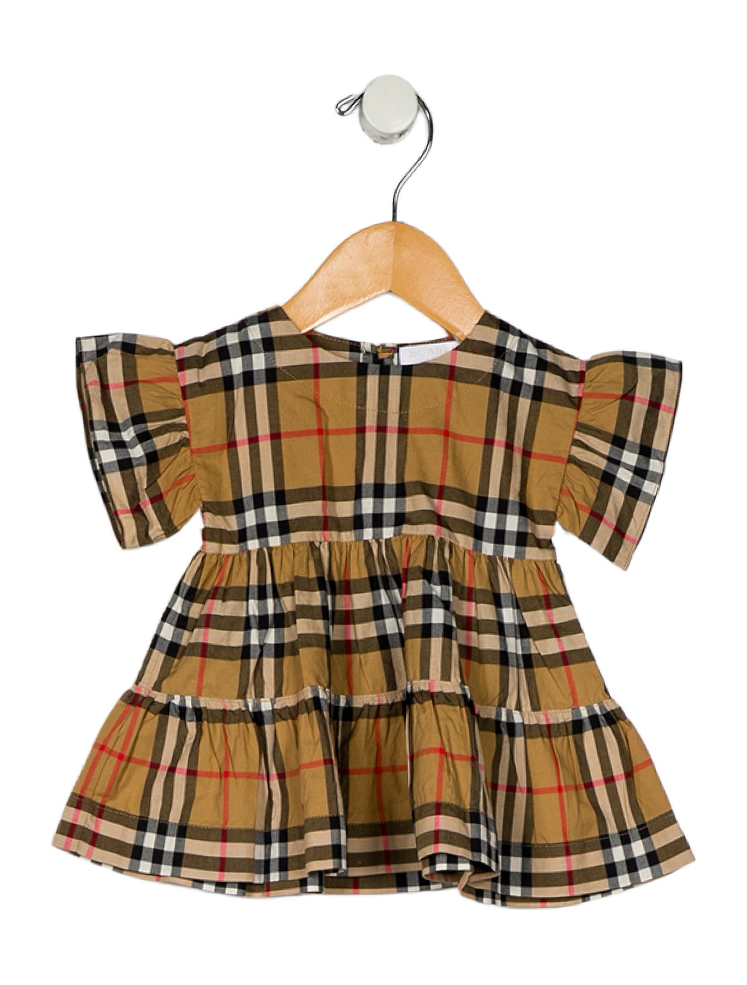 Burberry Infant Girls' Check Pattern Dress