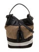 Burberry Exploded Check Bucket Bag