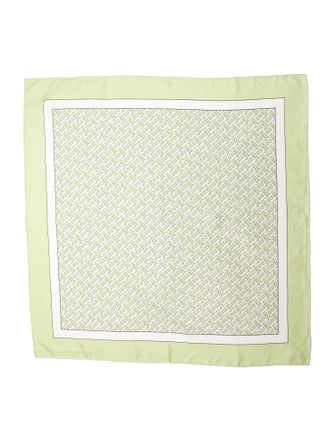 Burberry Silk TB Monogram Scarf