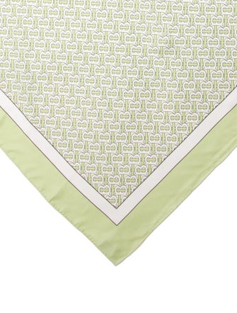 Burberry Silk TB Monogram Scarf