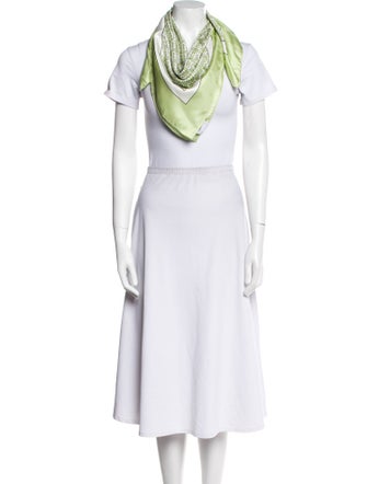 Burberry Silk TB Monogram Scarf