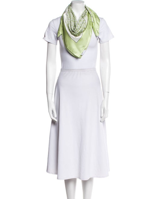 Burberry Silk TB Monogram Scarf